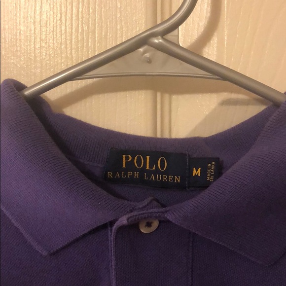 Purple Polo by Ralph Lauren size Medium - Picture 3 of 3